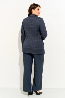 Костюм брючный 1829 серый Iva