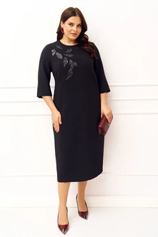 Платье 1833 черный Iva