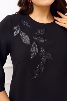 Платье 1833 черный Iva