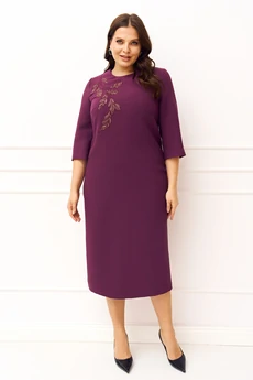 Платье 1833 винный Iva