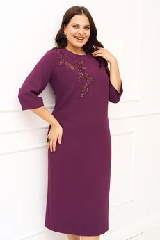 Платье 1833 винный Iva