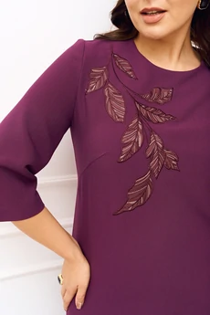 Платье 1833 винный Iva