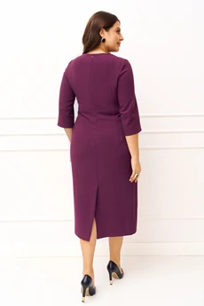 Платье 1833 винный Iva