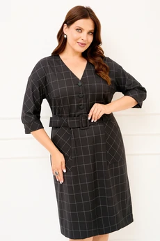 Платье 1835 черный Iva