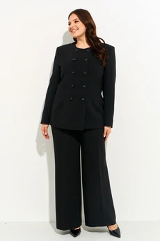 Костюм брючный 1850 черный Iva