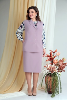 Костюм с юбкой 3627 Ивелта Плюс