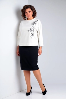 Костюм с юбкой 2553 Ивелта Плюс