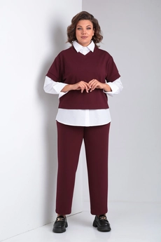 Костюм брючный 3640-1 Ивелта Плюс