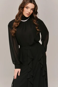 Блузка 2640 черный JRSy