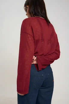 Джемпер 2646 вишня JRSy