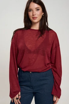 Джемпер 2646 вишня JRSy