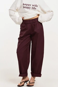 Брюки 2684 баклажан JRSy