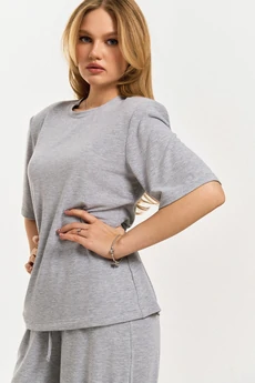 Джемпер 2688 меланж серый JRSy