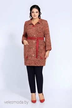 Кардиган 1841 терракот Jersey (Джерси)