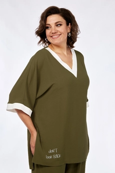 Костюм брючный 3062 хаки Jurimex