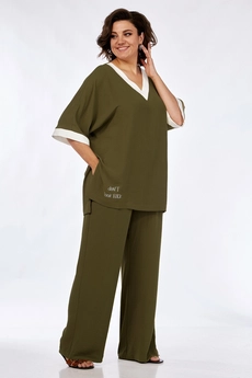 Костюм брючный 3062 хаки Jurimex