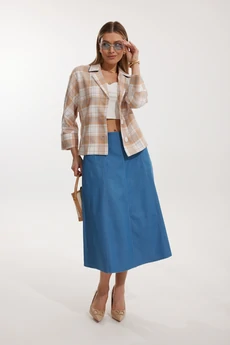 Костюм с юбкой 2309 Kaloris