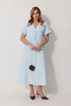 Костюм с юбкой 2290 Kaloris