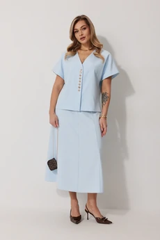 Костюм с юбкой 2290 Kaloris