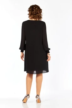 Платье 028 черный KAUHANKA