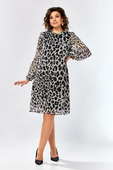 Платье 032 леопард KAUHANKA