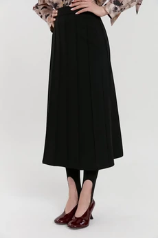 Юбка  М149 черный KUDA GLAZA GLYADYAT