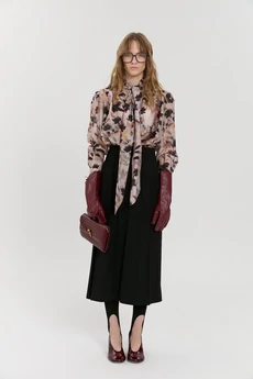 Юбка  М149 черный KUDA GLAZA GLYADYAT