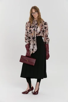 Юбка  М149 черный KUDA GLAZA GLYADYAT