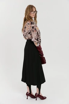 Юбка  М149 черный KUDA GLAZA GLYADYAT