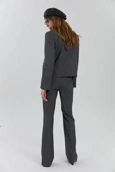 Жакет М150 серый KUDA GLAZA GLYADYAT