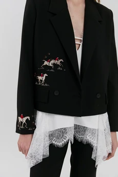 Жакет М150 черный KUDA GLAZA GLYADYAT