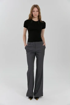 Брюки М154 серый KUDA GLAZA GLYADYAT