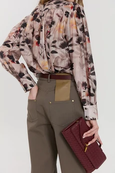 Джинсы М160 дымка KUDA GLAZA GLYADYAT