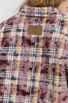 Рубашка М175 бордо KUDA GLAZA GLYADYAT