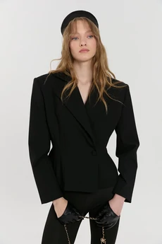 Жакет М179 черный KUDA GLAZA GLYADYAT