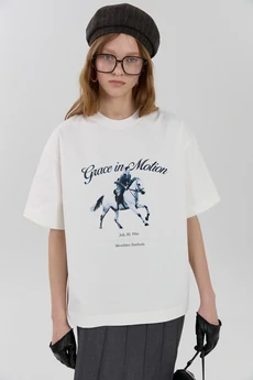 Футболка М181 Елизаветта белый KUDA GLAZA GLYADYAT