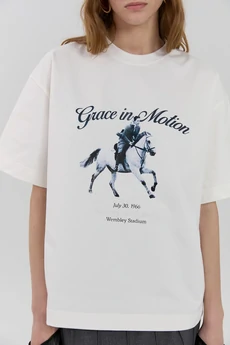 Футболка М181 Елизаветта белый KUDA GLAZA GLYADYAT