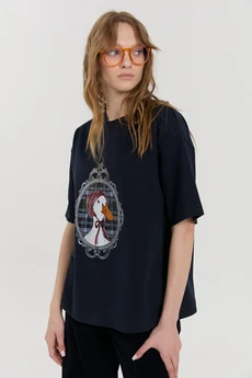 Футболка М181 гусыня KUDA GLAZA GLYADYAT