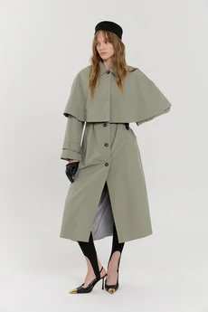 Плащ М505 зеленая дымка KUDA GLAZA GLYADYAT