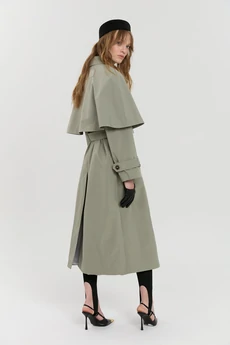 Плащ М505 зеленая дымка KUDA GLAZA GLYADYAT