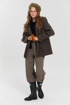 Жакет М508 коричневый KUDA GLAZA GLYADYAT