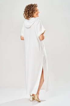 Платье 1150 белый  KaVari plus size