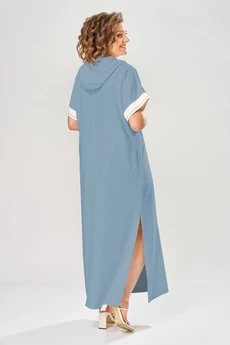 Платье 1150-2 синий KaVari plus size