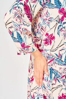 Платье 1152 молочно-розовый KaVari plus size