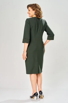 Платье 1158 зеленый KaVari plus size