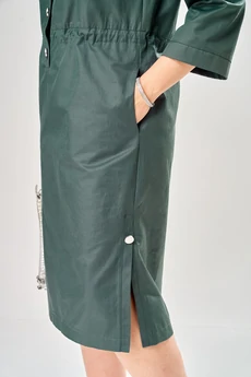 Платье 1159 хаки KaVari plus size