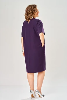 Платье 1161 баклажан KaVari plus size