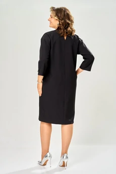 Платье 1165 черный KaVari plus size