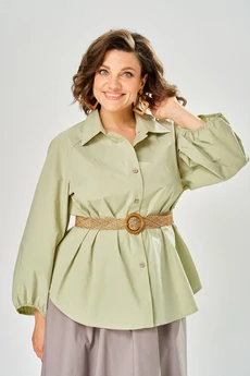 Рубашка 4033 олива KaVari plus size