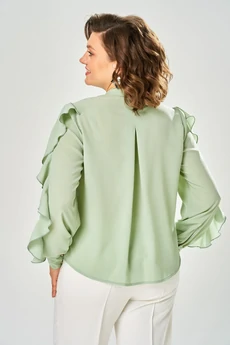 Блузка 4034-2 олива KaVari plus size